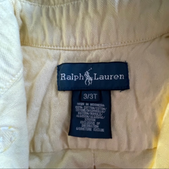 Ralph Lauren Button Down Toddler - Picture 5 of 6